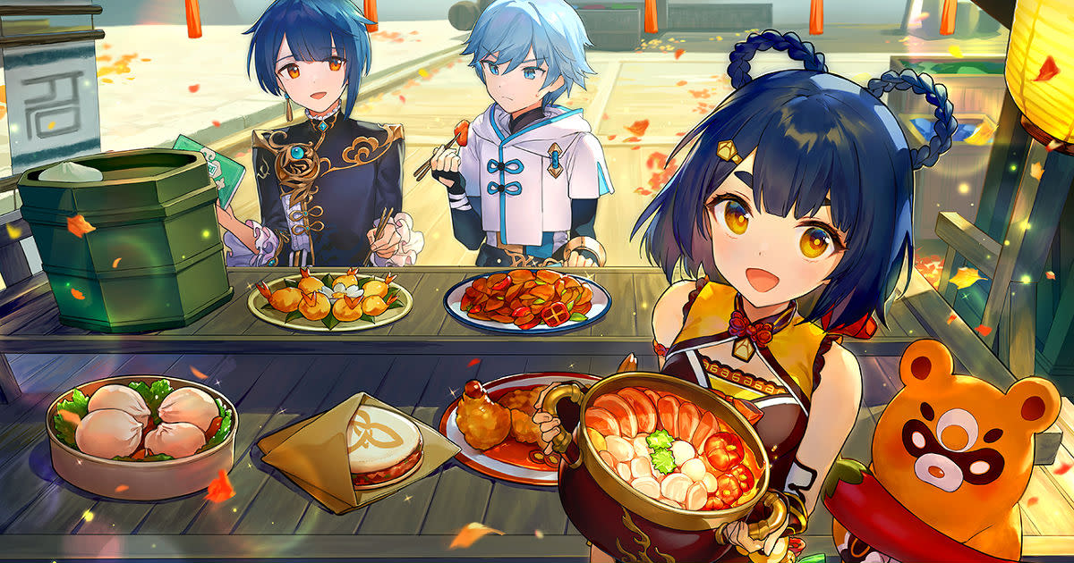 Genshin Impact Special Dishes: Liyue Characters