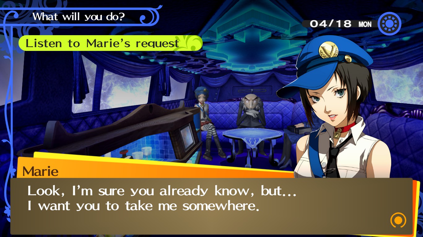 Persona 4 Marie Social Link Guide